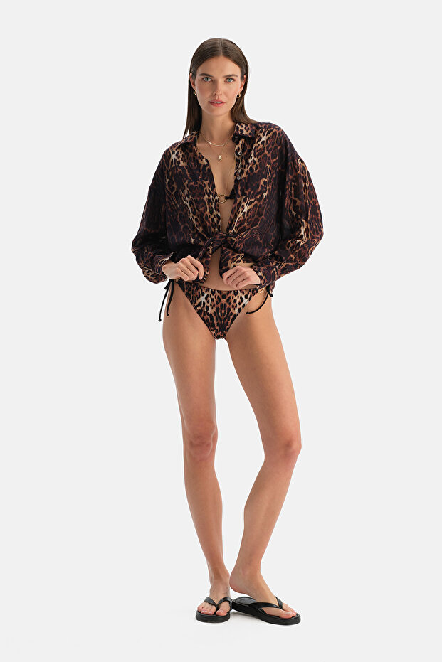 Multicolor Leopard Shirt - 6