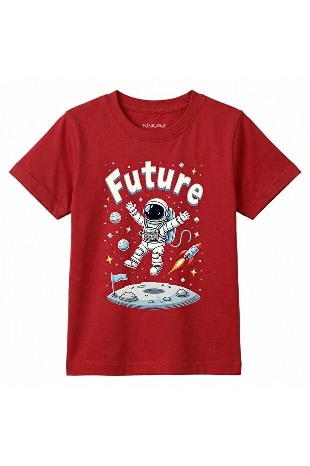 Astronaut Future Space T-Shirt for kids Boys and Girls