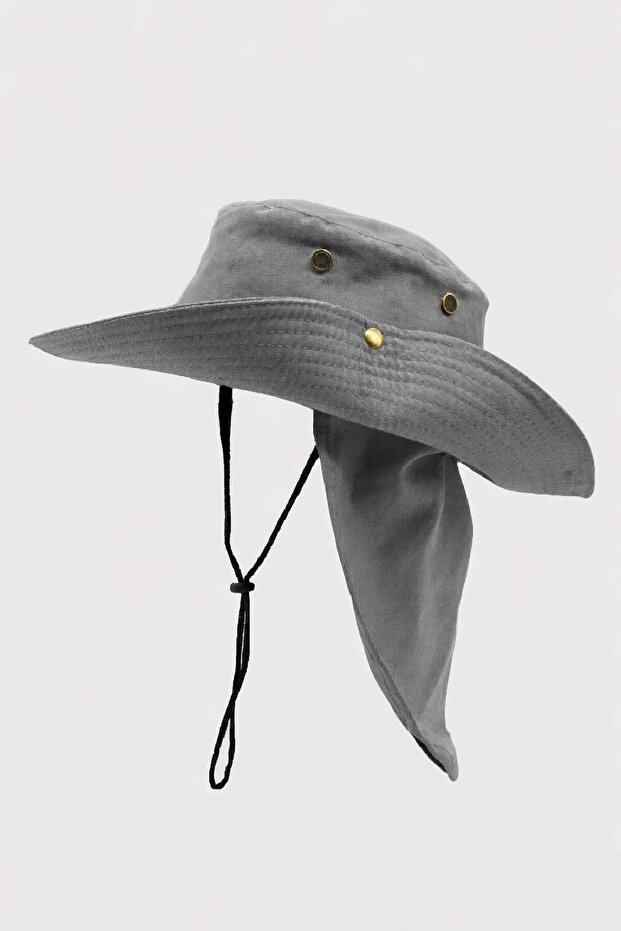 Outdoor Uv Sun Protection Hat Gray Legionary Safari Hat