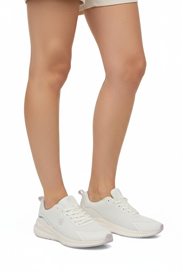 Od-9473 Off-White Women's Comfort Casual Sneaker Shoes