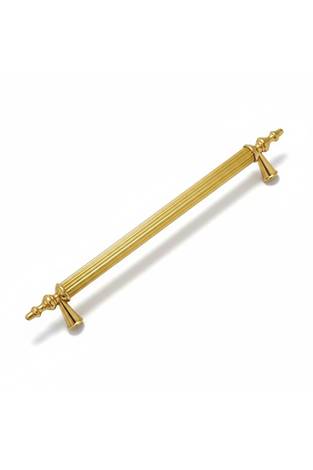 Peak 1. Quality Metal Gold Handle Suitable for 224 mm (10 Pieces) Including Mounting Screws