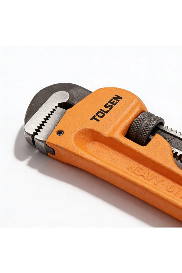 14 Inch Heavy Duty Pipe Wrench Adjustable Pipe Tool with Hardened Teeth Tool Steel Constructi