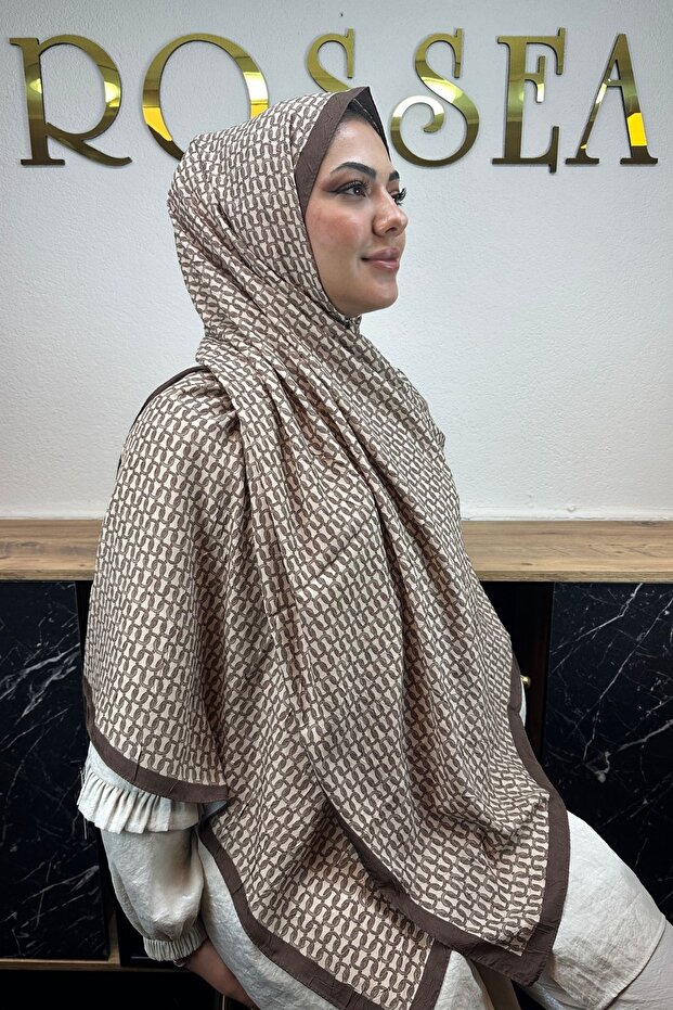 Desenli Bambu Şal 030