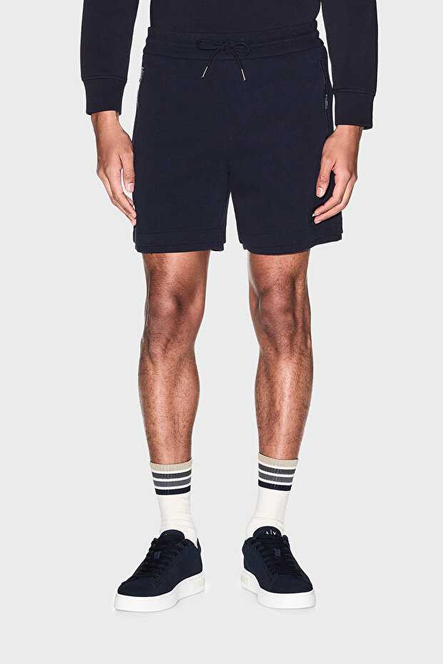 Logo Cotton Regular Fit Bermuda Shorts Men's Shorts Xm002354 Af21869 Ub101