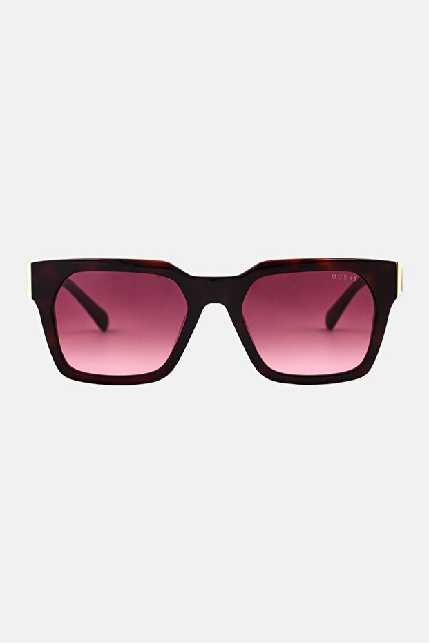 Men GU00172 56F Square Sunglasses, Black