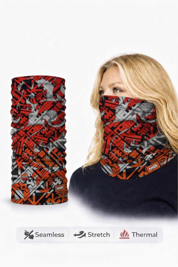Buff Neck Gaiter Uv Protection Thermal Mask for Running Cycling Motor