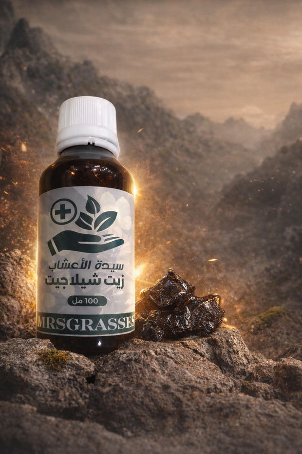 زيت شيلاجيت موميان او مومياء العضوي الفاخر 100ml