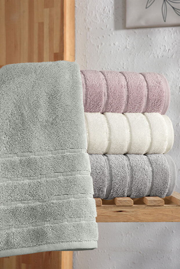 4-Piece Hand and Face Towel Model02