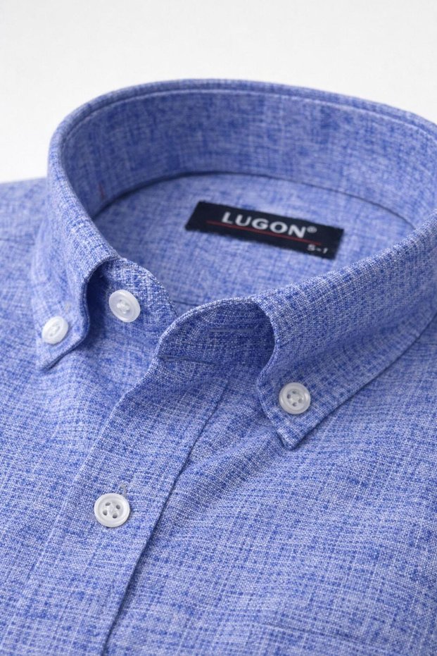Lugon Classic Regular Fit Long Sleeve Men's Shirt 7612