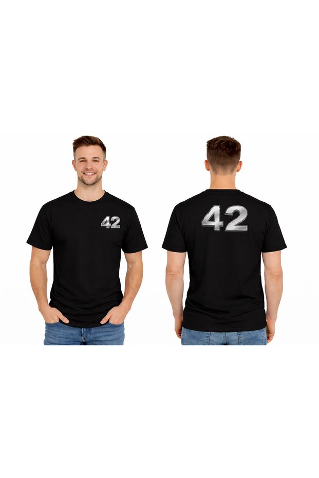 Unisex Oversize T-Shirt 42 Printed 100% Cotton T-Shirt Comfortable Fit