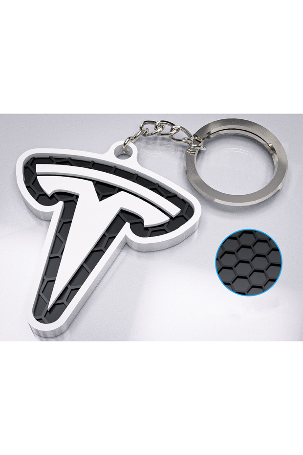 Tesla Logo Anahtarlık