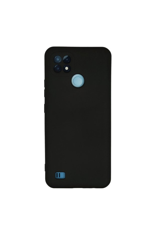 Realme C21 Case Nano Velvet Silicone Inside - Black