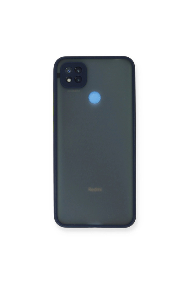 Xiaomi Redmi 9C Case Montreal Silicone Cover - Navy Blue