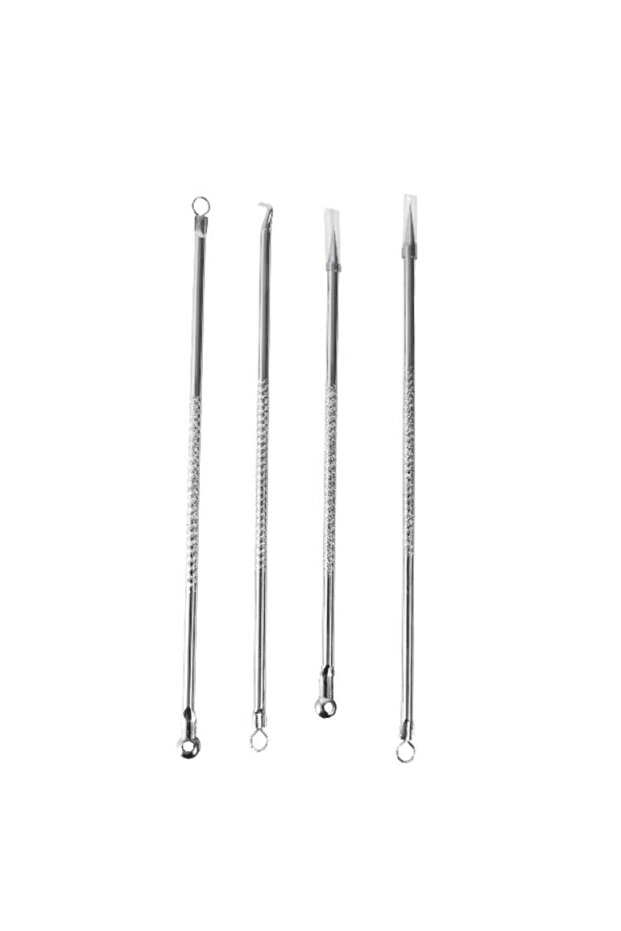 4-Piece Silver Pedicure Tool Set