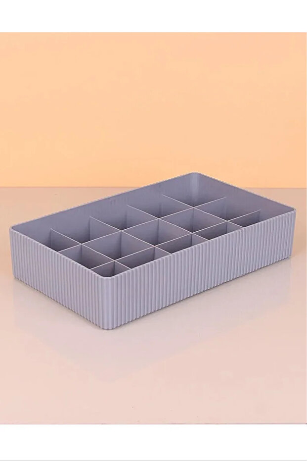 منظم بلاستيك بخمسة عشر حجرة مقاس 30 سم - Royaleks-LV-245