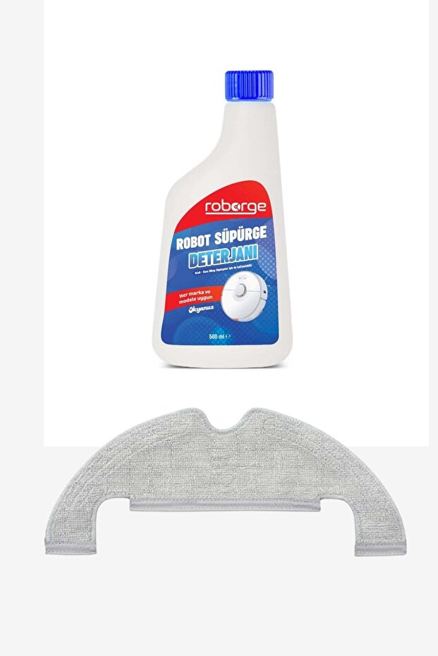 Dreame Bot D10 Plus Robot Vacuum Cleaner Mop Cloth + Robot Vacuum Cleaner Detergent - Ocean