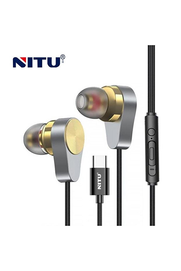 Wired In-Ear Headphones, Deep and Powerful Pure Bass Sound, 1