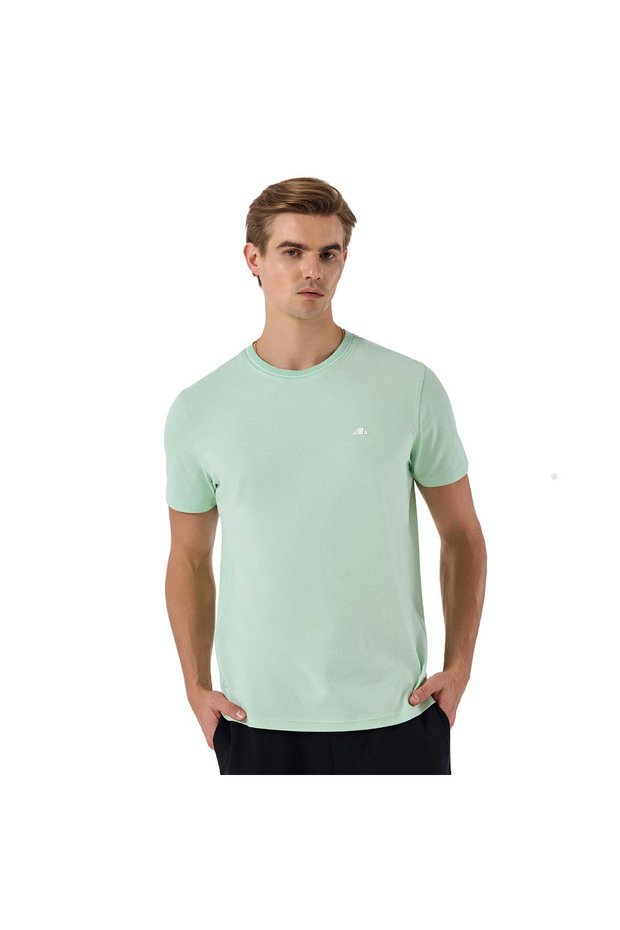 Mint Knitwear Crew Neck T-Shirt