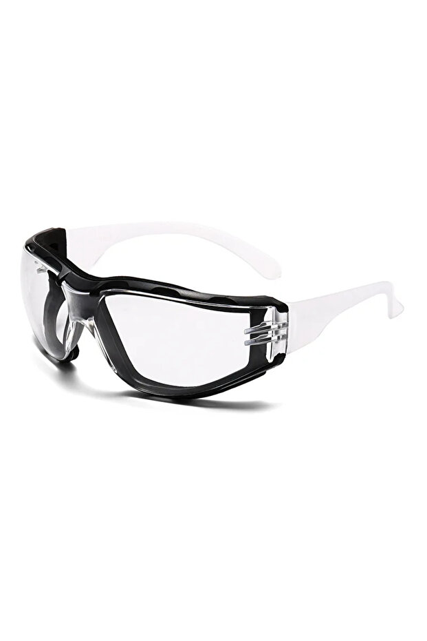White goggles Anti Flying Dust Goggles Anti Motorcycle Splashing Dust Wind and Sand Protection Goggl