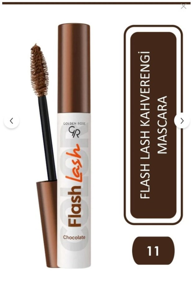 Flash Lash Colored Mascara No:11 Chocolate - Colored Mascara