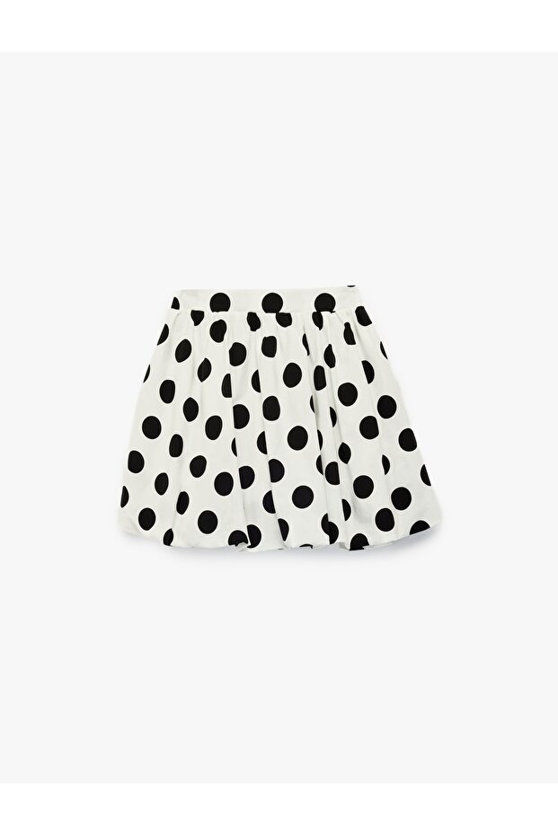 Girl's Skirt 6Skg70058Aw Ecru Patterned