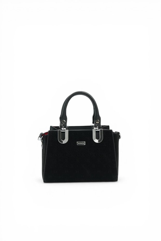 Black - Black Fashion Women's Handbag Sp1281