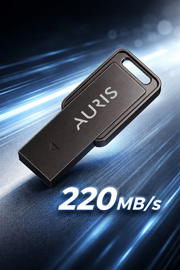 Auris 128 GB USB Metal Flash Bellek