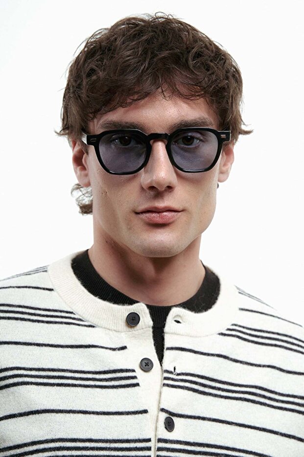 Margo Black Blue Men's Photochromic Sunglasses