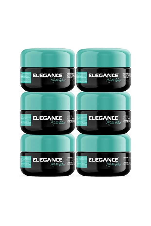 E-Series Matte Wax – 100ml (Pack of 6) – Firm Hold, Matte Finish & Easy Washout