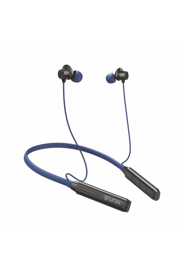 UNIX N700 Roc Wireless Neckband Earphones with Up to 42H Playtime, 13mm Drivers, Voice Assistant