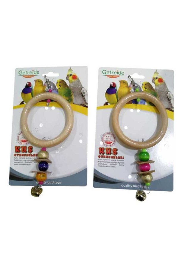Small Wooden Ring (Little Birds)