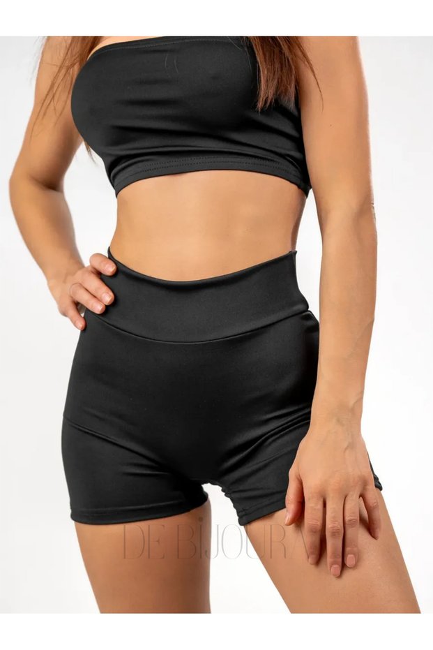 Women's Black Quick Dry Mini Swim Shorts Pool Beach Shorts Swimwear
