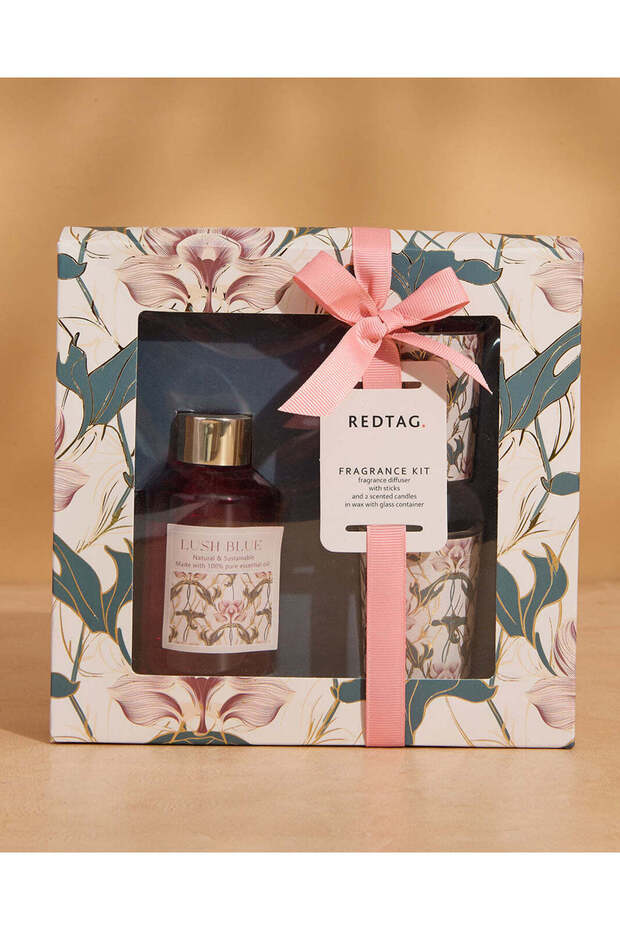 مجموعة هدايا من الشموع المعطرة متعددة الألوان والمعطرات - 7