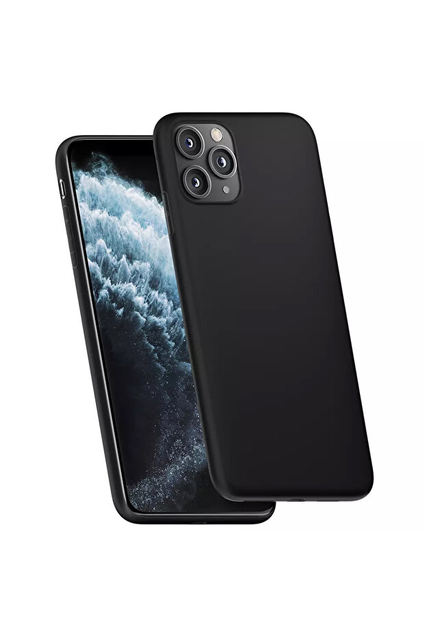 Case for iPhone 17 Pro, Matt Case, shockproof, black - 5