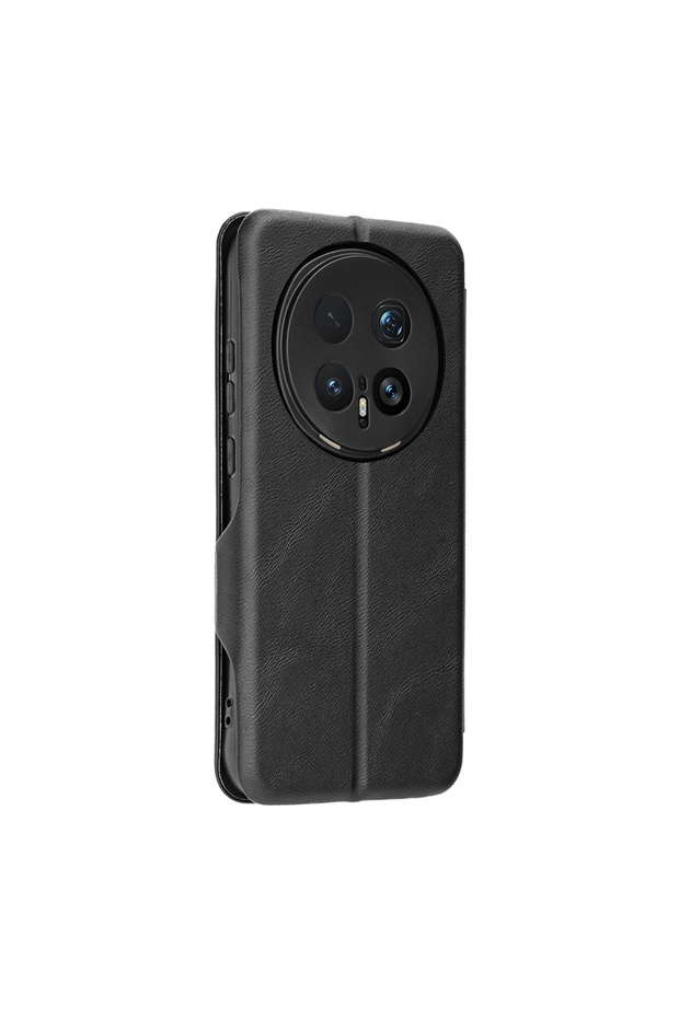 Case for Honor Magic8 Pro, Techsuit, PU, ​​Black - 5