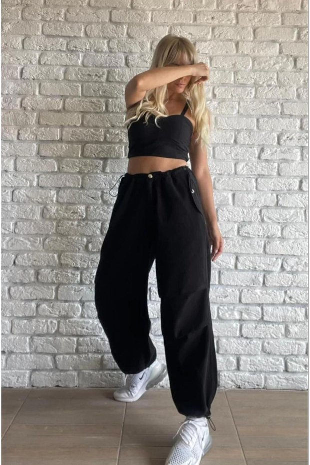Tactical Baggy Elastic Pants