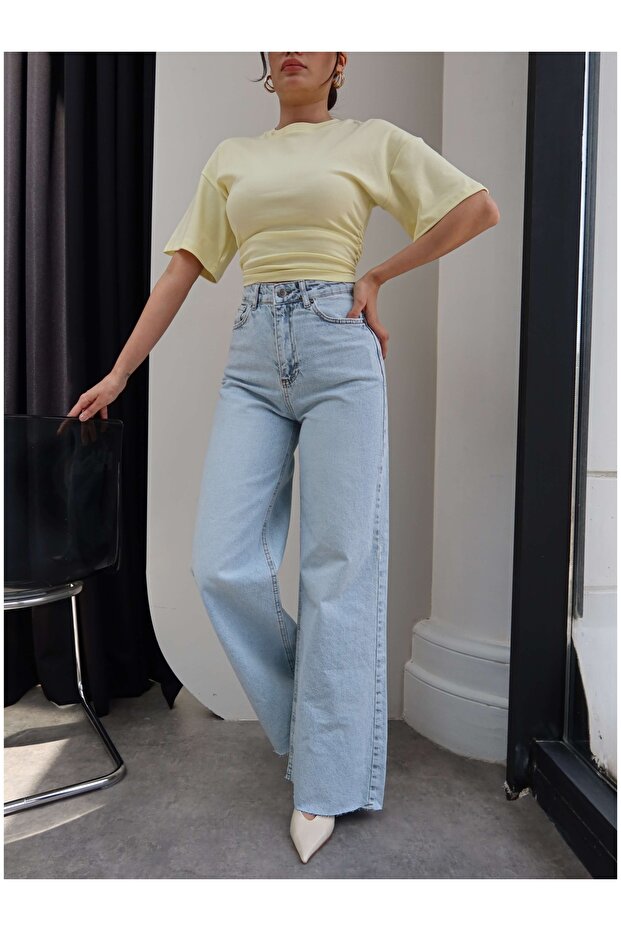 High Waist Wide Leg Jeans