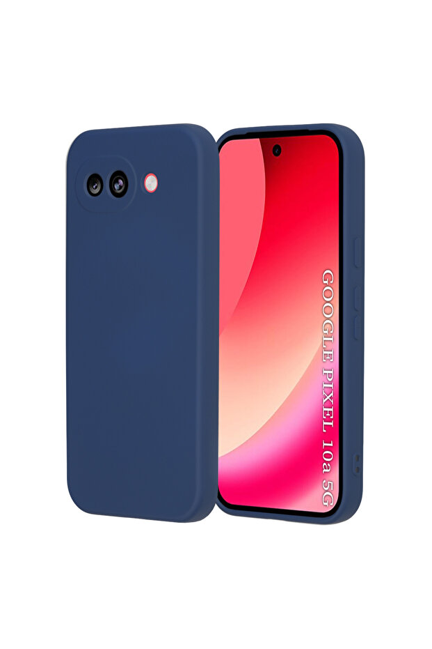 Case for Google Pixel 10a, SoftFlex, shockproof protection, navy blue