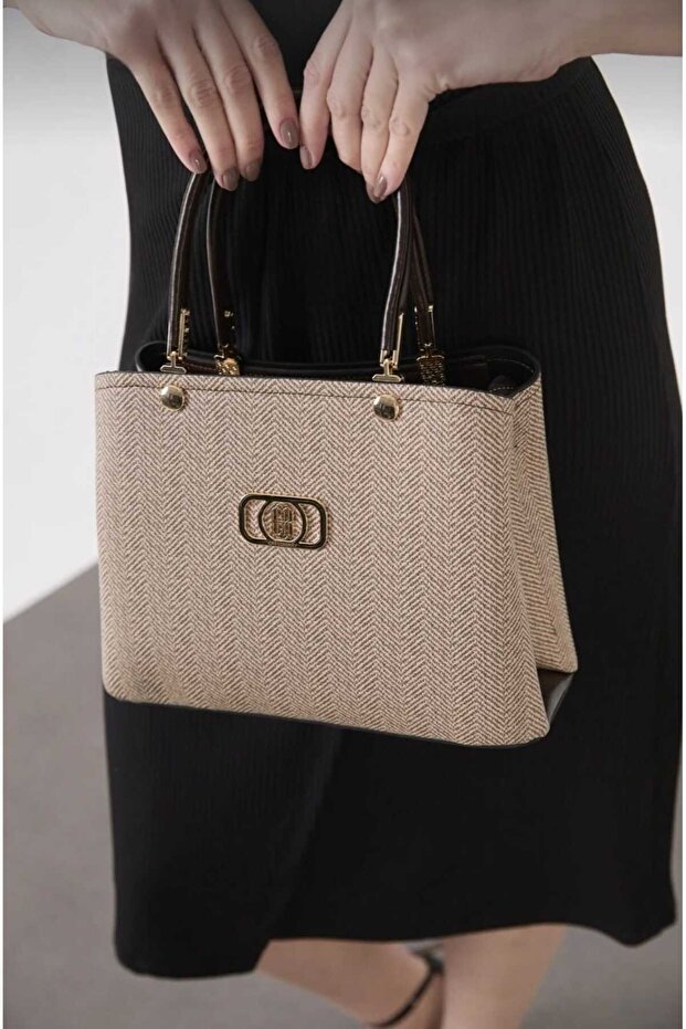 Women's Handbag Multi-Compartment Stylish Design Daily Use Adjustable Strap Shoulder and Crossbody Bag