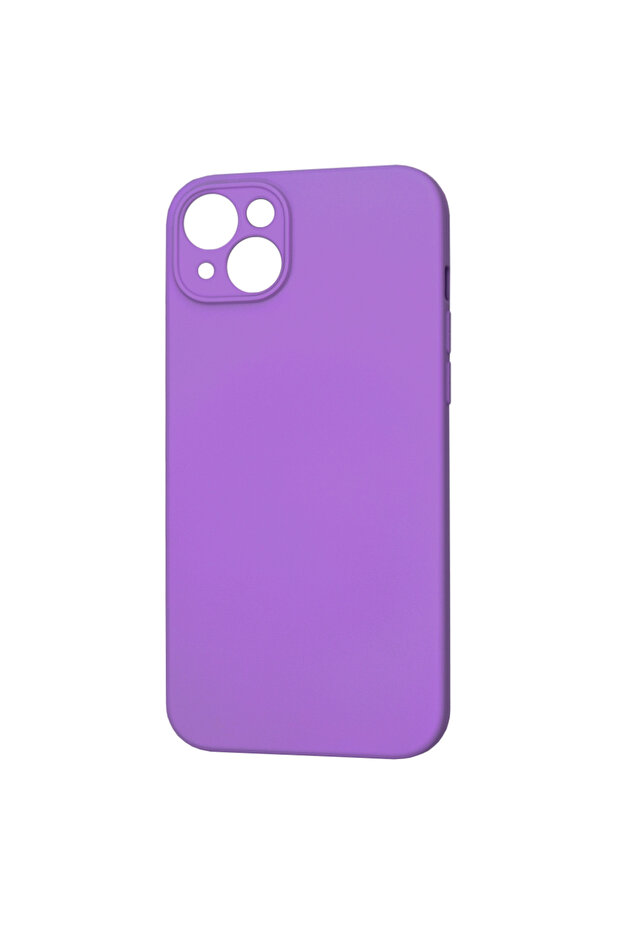 Husă pentru iPhone 15 Plus, SoftFlex MagSafe, protecție antișoc, mov - 3