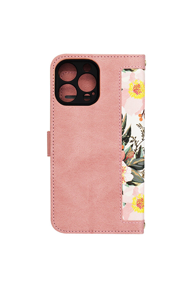 Husa pentru iPhone 14 Pro Max, FlipCraft, protectie antisoc, roz - 3