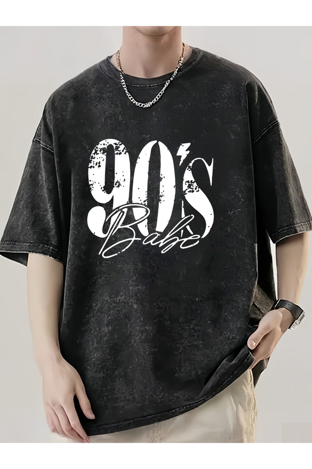 Silatrend Washed Effect Casual Long T-Shirt