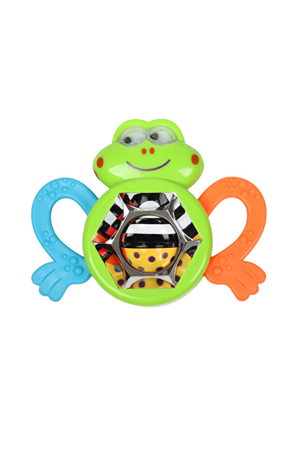 Baby Rattle Teether Toy Infant Activity - Multicolor
