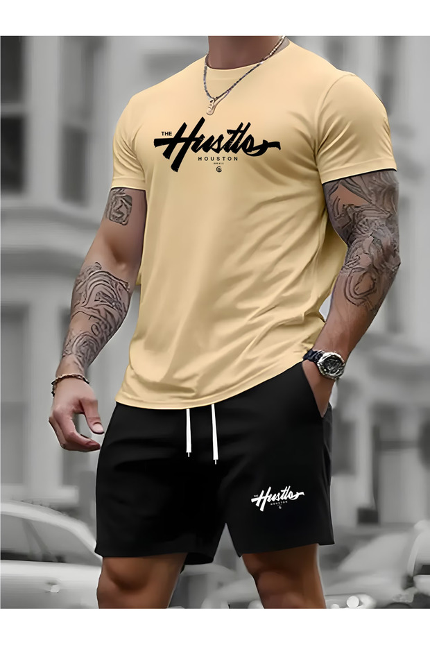 Soft Short Sleeve Top and Shorts Set