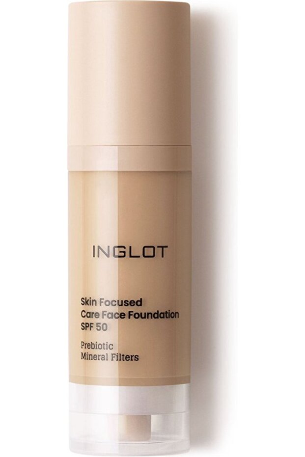 Skin Focused Care Face Foundation Spf 50+ 308 Medium Olive