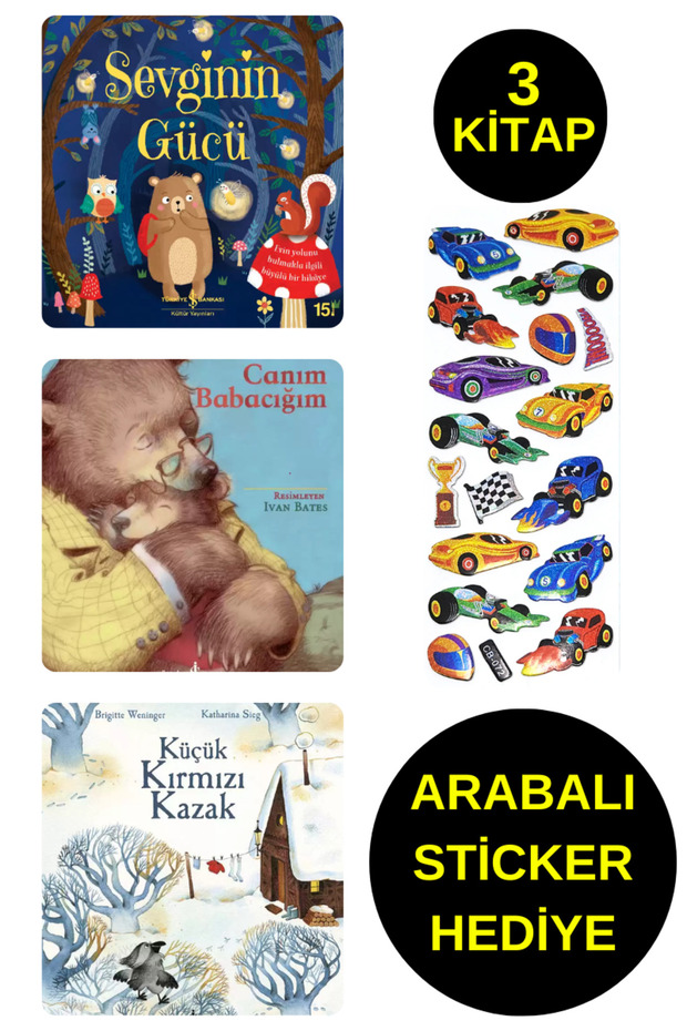 KOPUZ KİTAP 3’LÜ SET Educational Story Telling Set for Ages 3-6 Stories & Tales