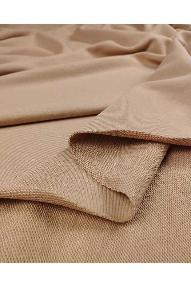 Milky Brown Salmon Color Two-Strand Combed Cotton Fabric 180X290Cm