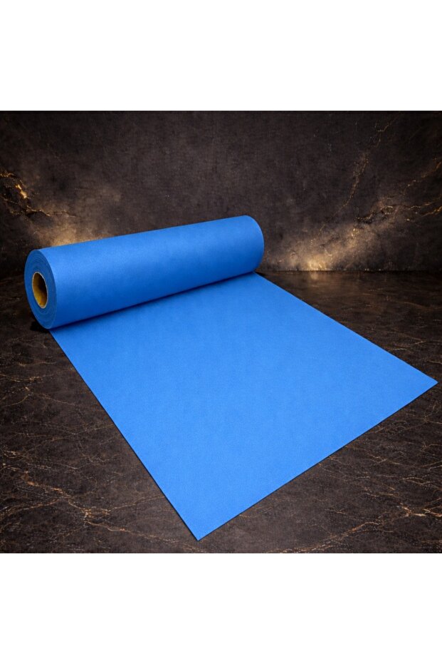 High Quality 30 Meters Light Blue Tela Fabric Light Blue Fiber Fabric 70 cm Width Blue Decorative Fabric