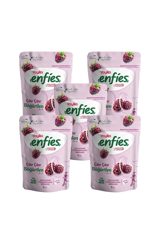Enfies Freeze Dried Blackberries 15 g X5