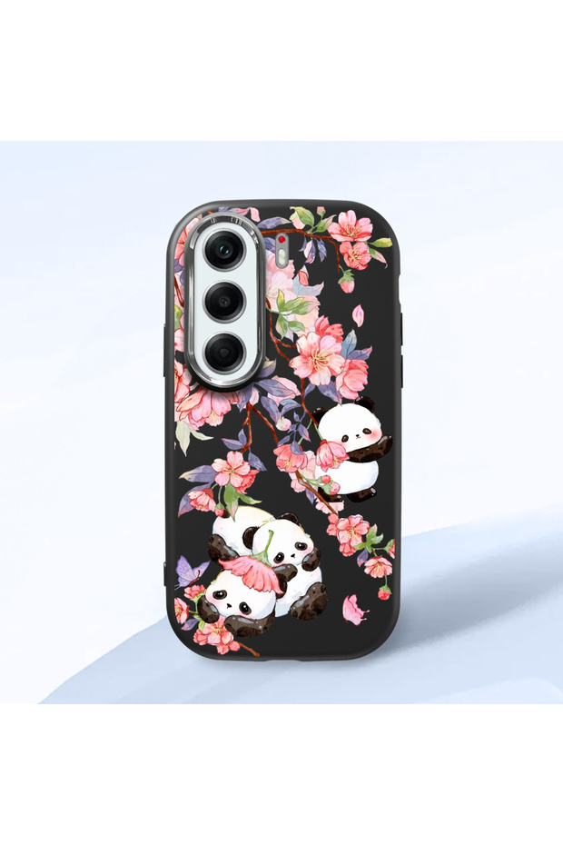 Tecno Camon 40(Cm5) Compatible Shock-Absorbing Camera Protected Black Silicone Case